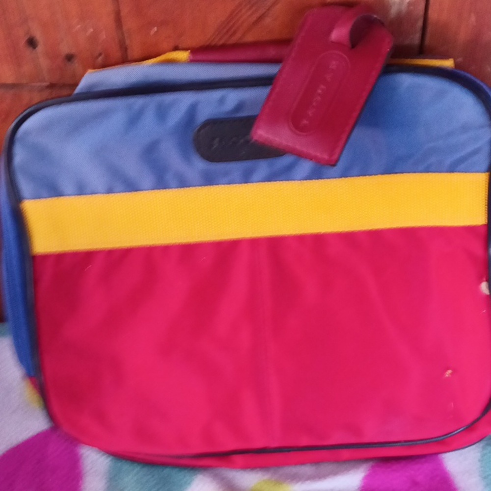 A travel size bag you could use for makeup or your toiletries